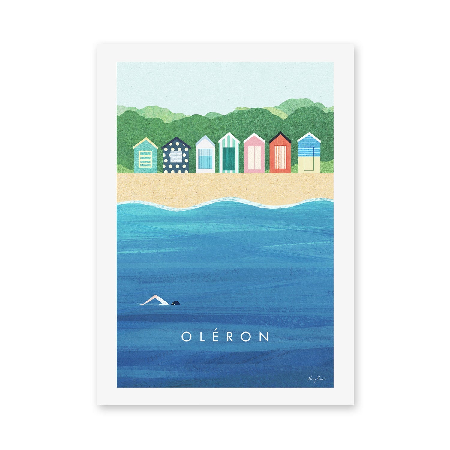 wall-art-print-canvas-poster-framed-Oleron, France , By Henry Rivers-GIOIA-WALL-ART