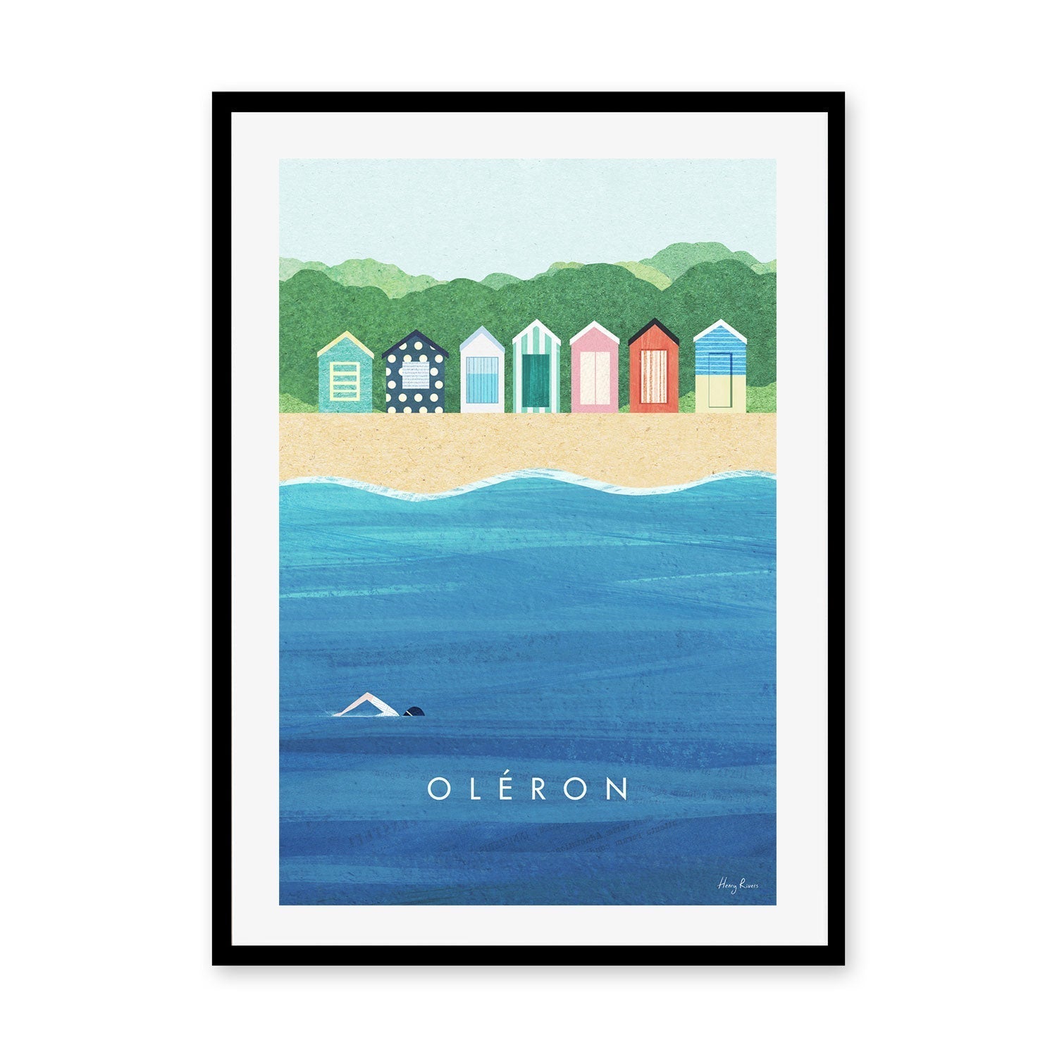 wall-art-print-canvas-poster-framed-Oleron, France , By Henry Rivers-GIOIA-WALL-ART
