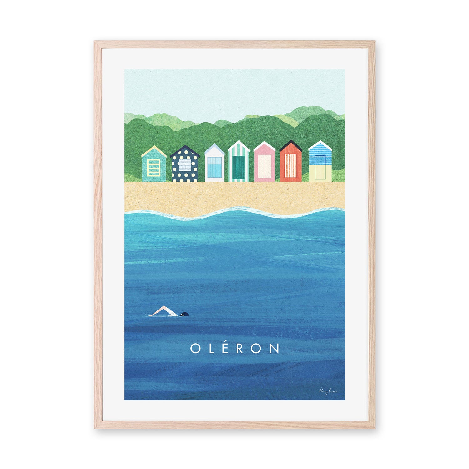 wall-art-print-canvas-poster-framed-Oleron, France , By Henry Rivers-GIOIA-WALL-ART