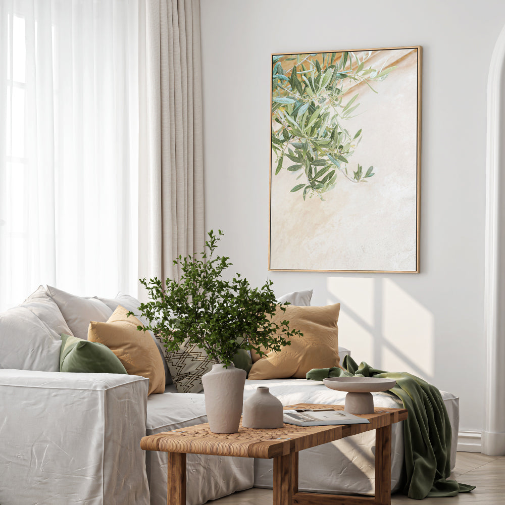 wall-art-print-canvas-poster-framed-Olive Tree Leaves-7