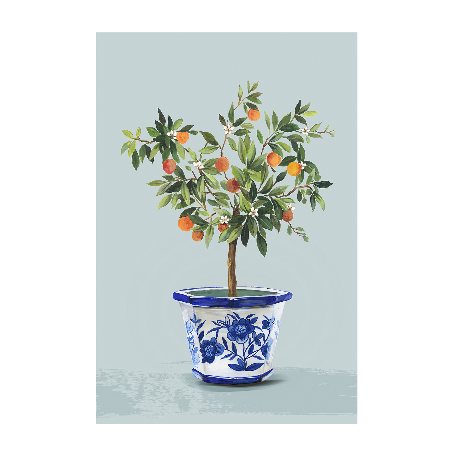 wall-art-print-canvas-poster-framed-Olive Tree, Style B , By Asia Jensen-1