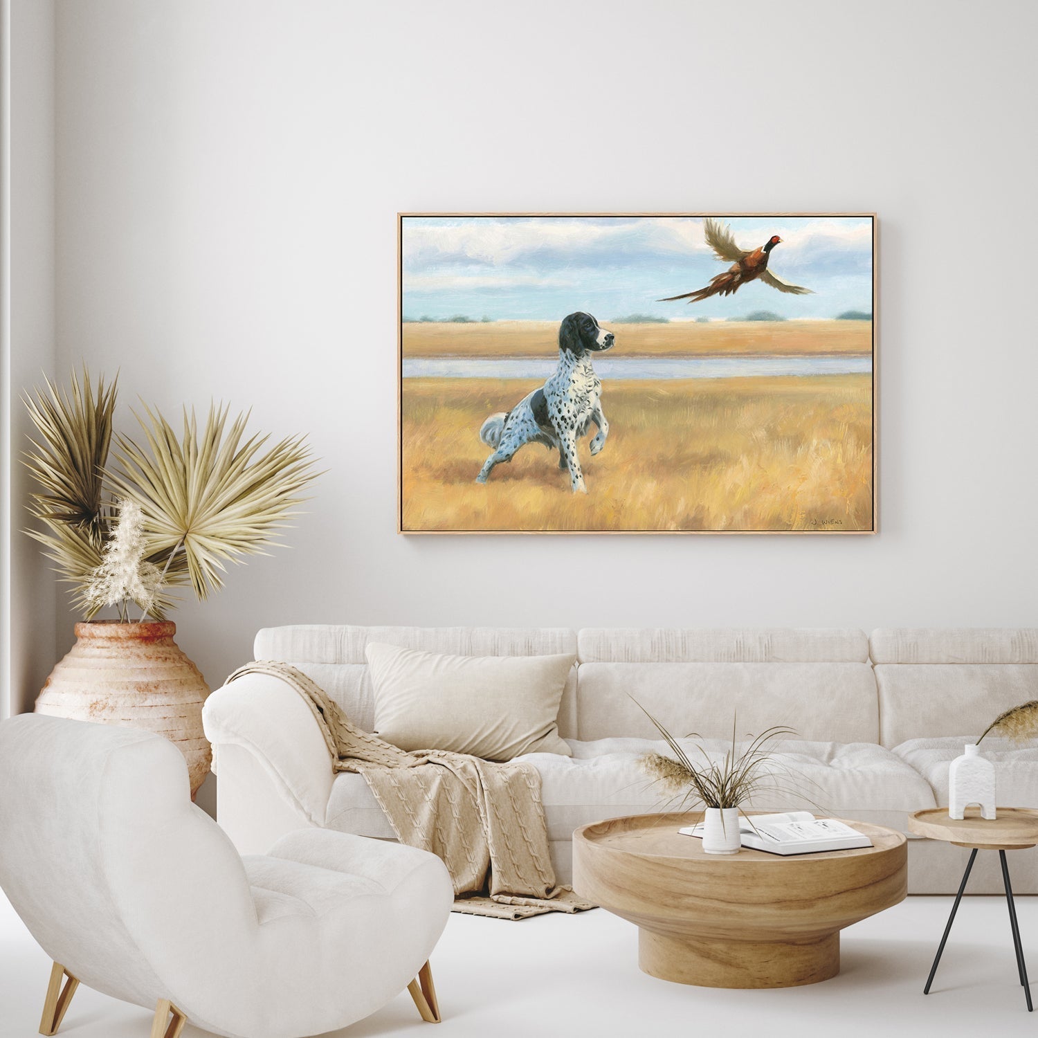 wall-art-print-canvas-poster-framed-On Point by the River-by-James Wiens-Gioia Wall Art