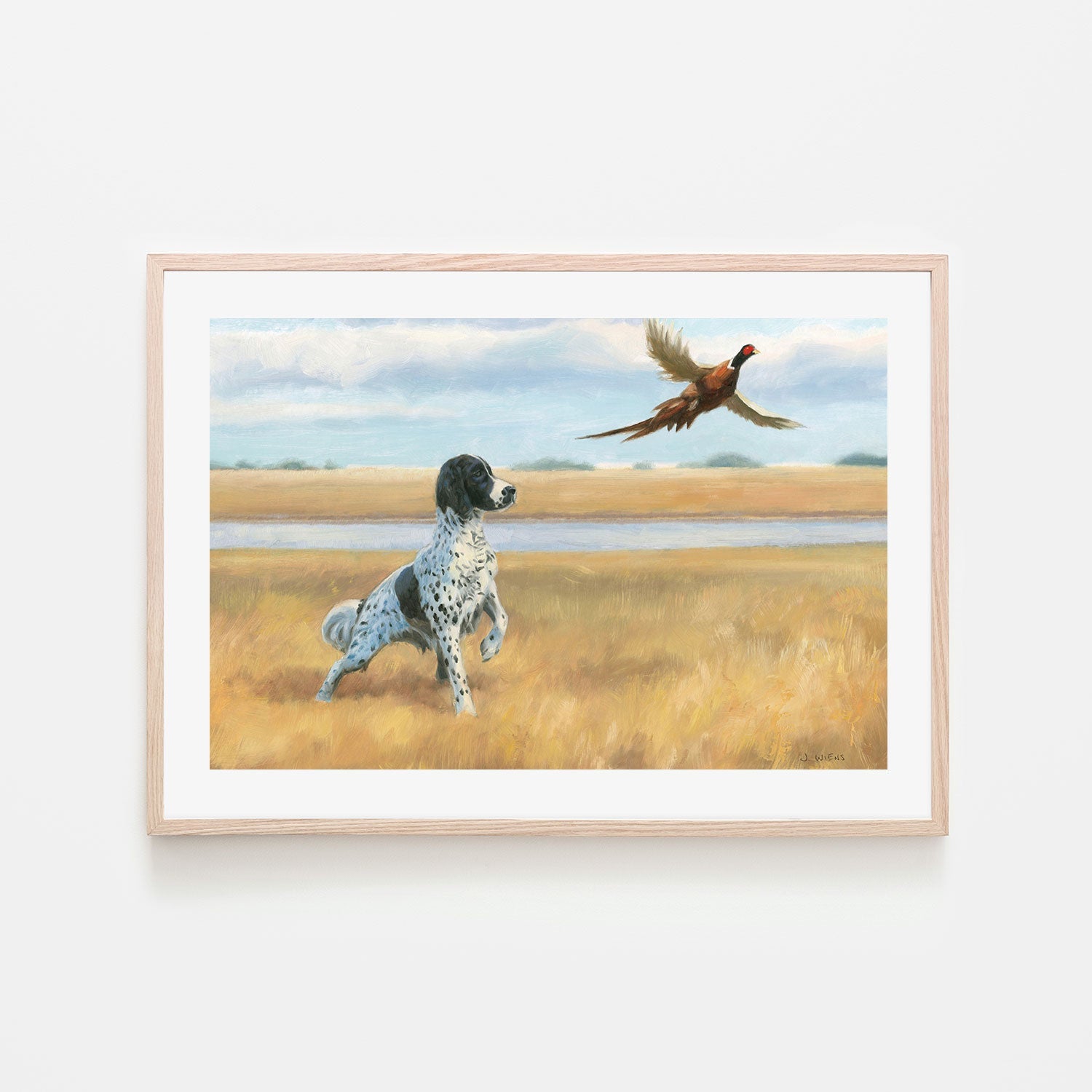wall-art-print-canvas-poster-framed-On Point by the River-by-James Wiens-Gioia Wall Art