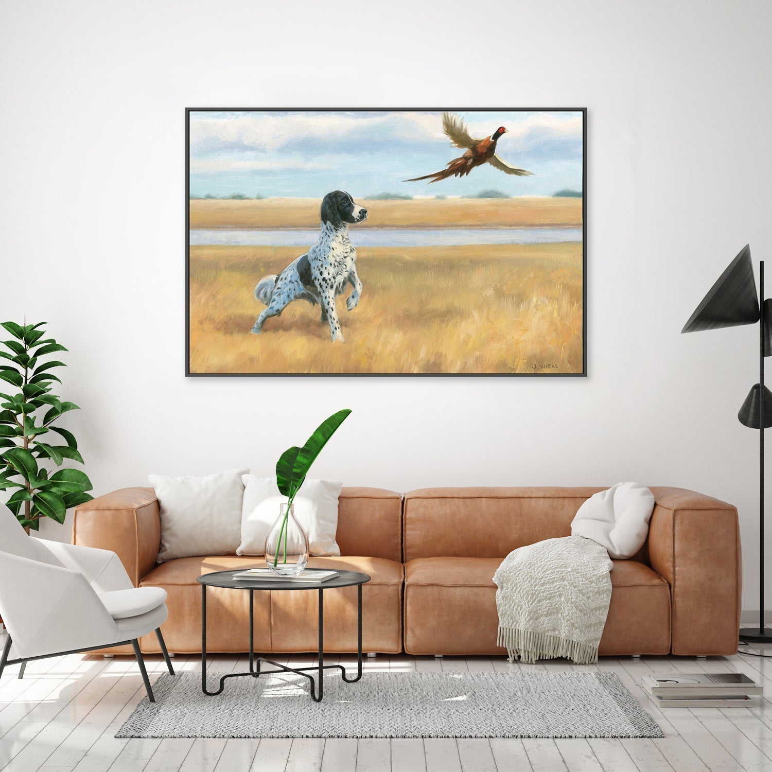 wall-art-print-canvas-poster-framed-On Point by the River-by-James Wiens-Gioia Wall Art