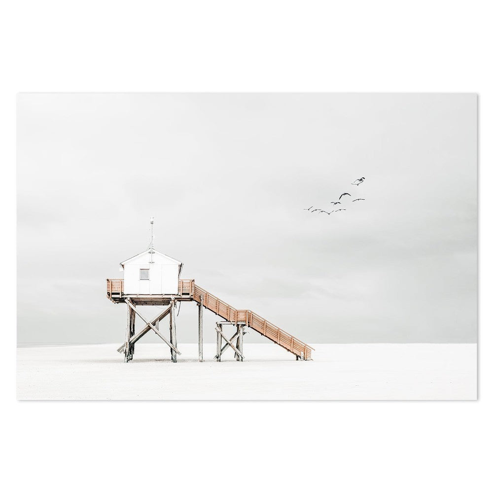 On The Beach, by Rolf Endermann-Gioia-Prints-Framed-Canvas-Poster-GIOIA-WALL-ART