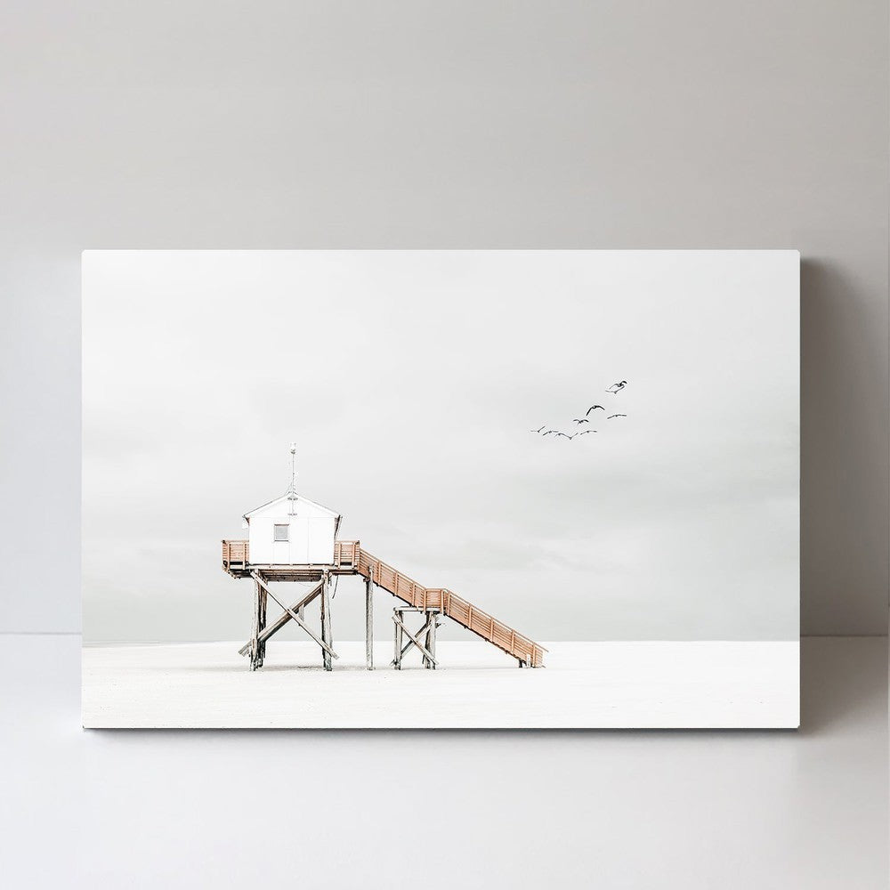 On The Beach, by Rolf Endermann-Gioia-Prints-Framed-Canvas-Poster-GIOIA-WALL-ART