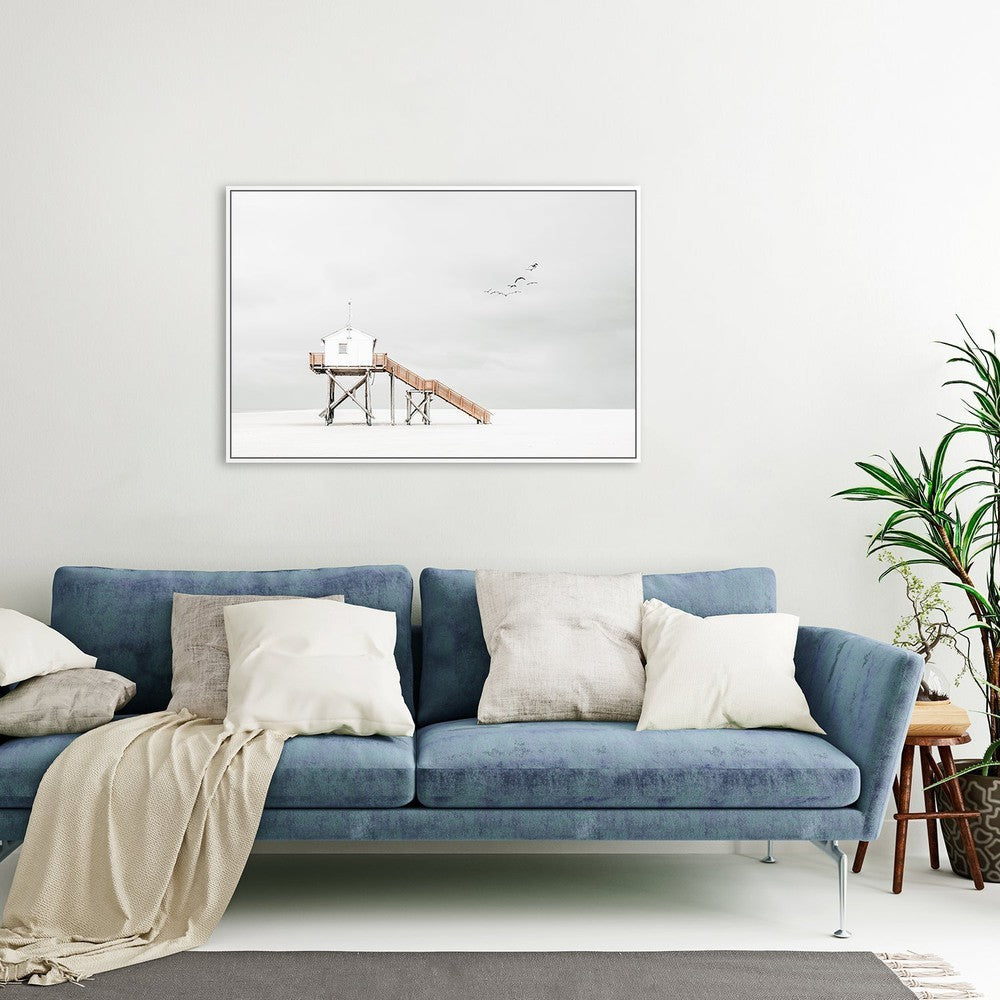On The Beach, by Rolf Endermann-Gioia-Prints-Framed-Canvas-Poster-GIOIA-WALL-ART