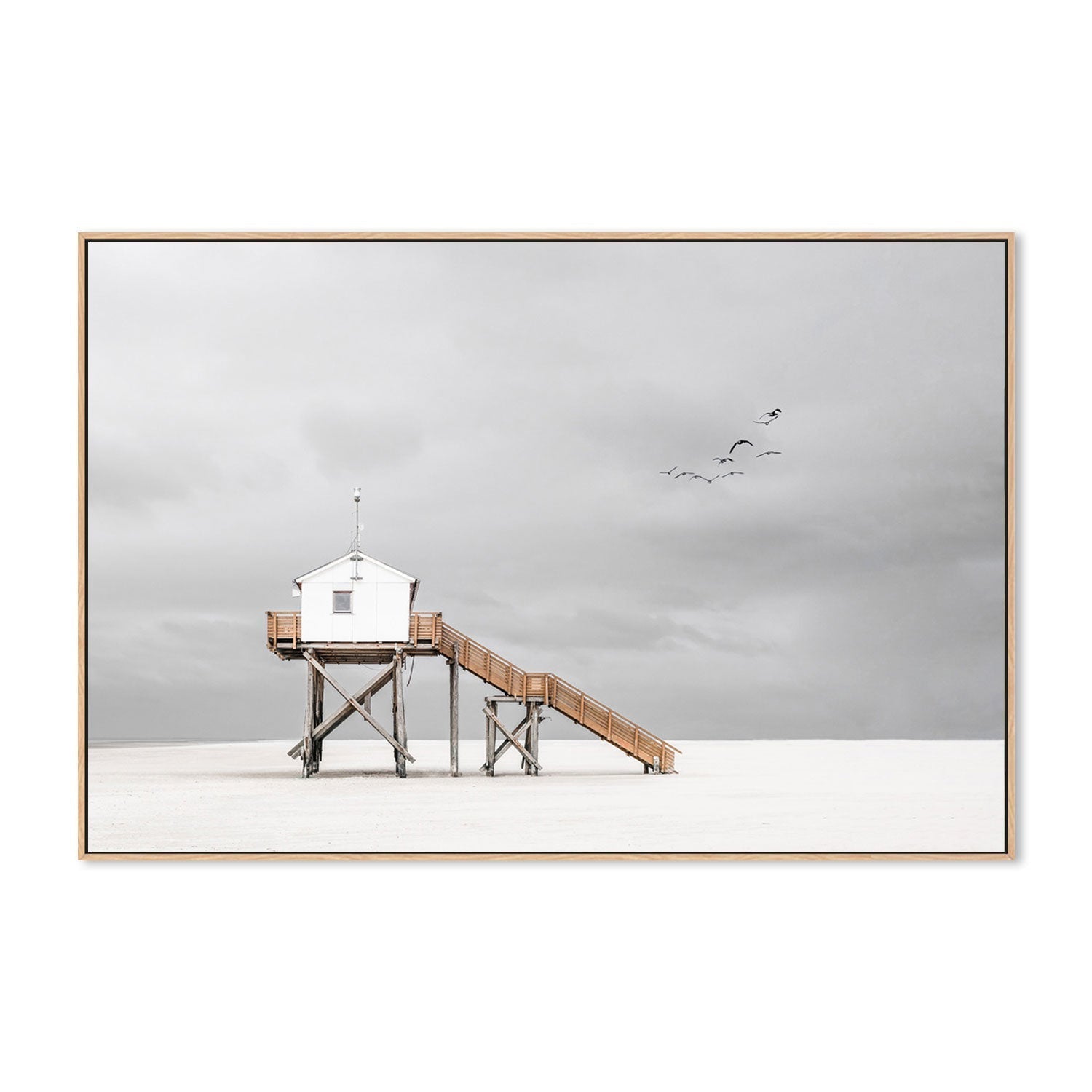 wall-art-print-canvas-poster-framed-On The Beach, by Rolf Endermann-by-Plus X Studio-Gioia Wall Art