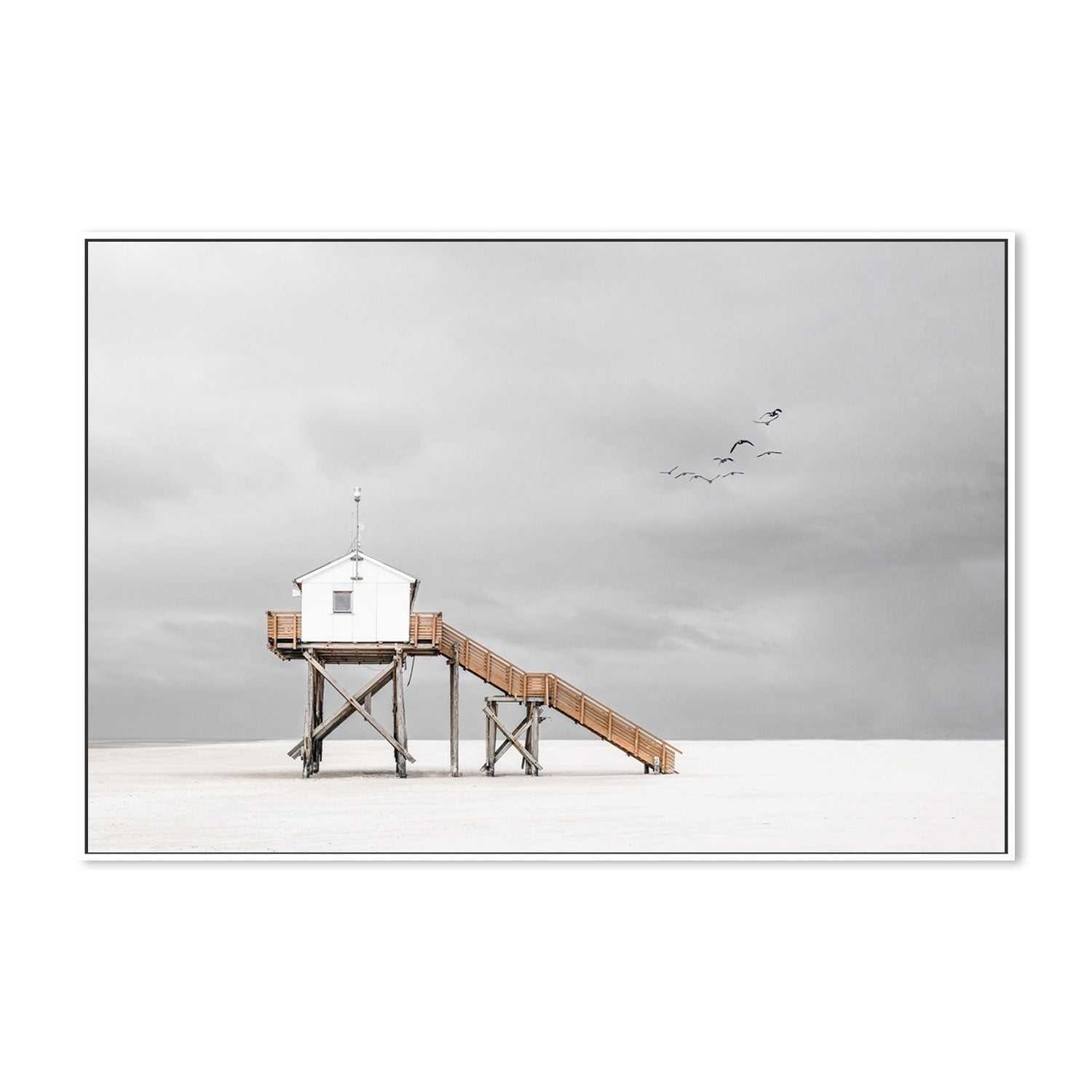 wall-art-print-canvas-poster-framed-On The Beach, by Rolf Endermann-by-Plus X Studio-Gioia Wall Art
