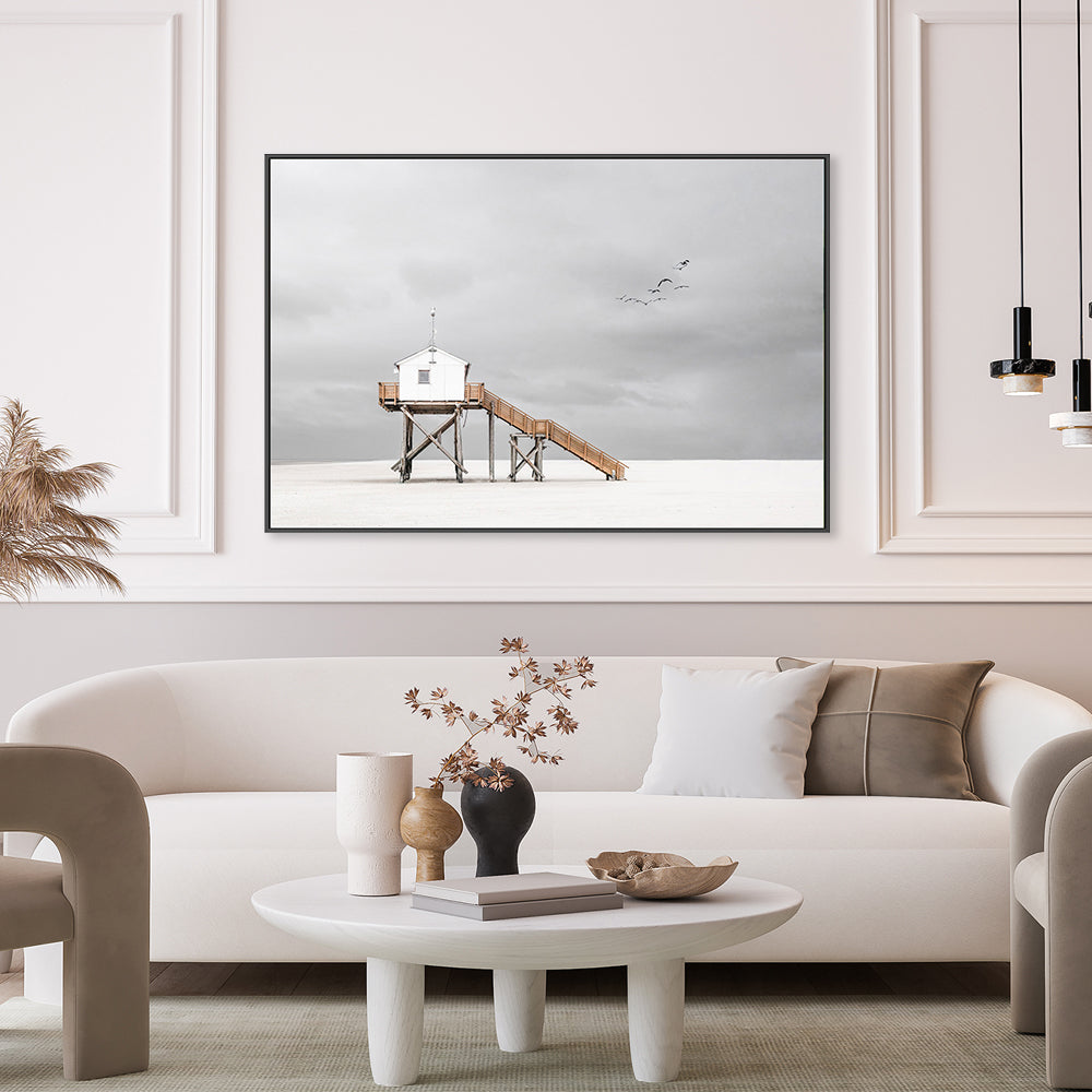 wall-art-print-canvas-poster-framed-On The Beach, by Rolf Endermann-by-Plus X Studio-Gioia Wall Art