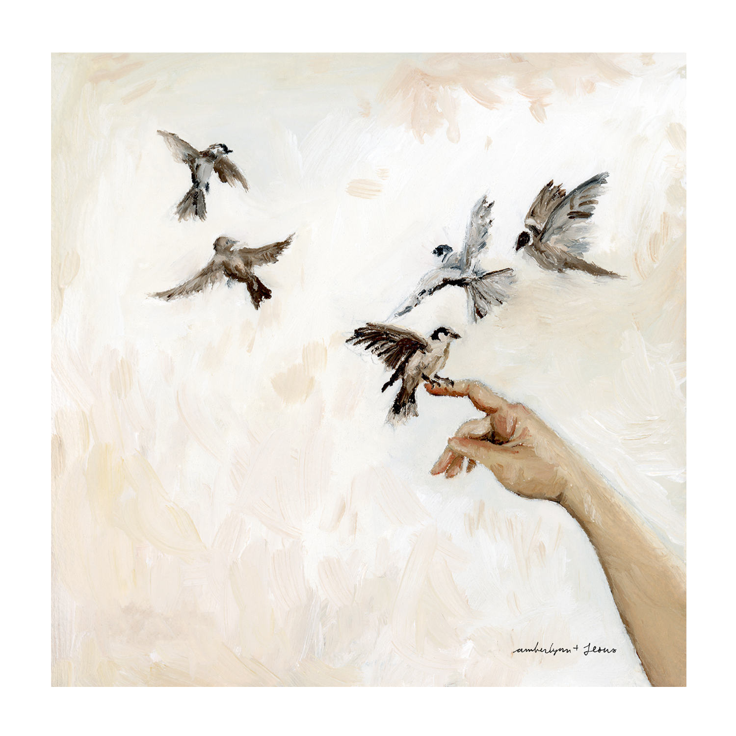 wall-art-print-canvas-poster-framed-On The Sparrow , By Amberlynn Lillie-1