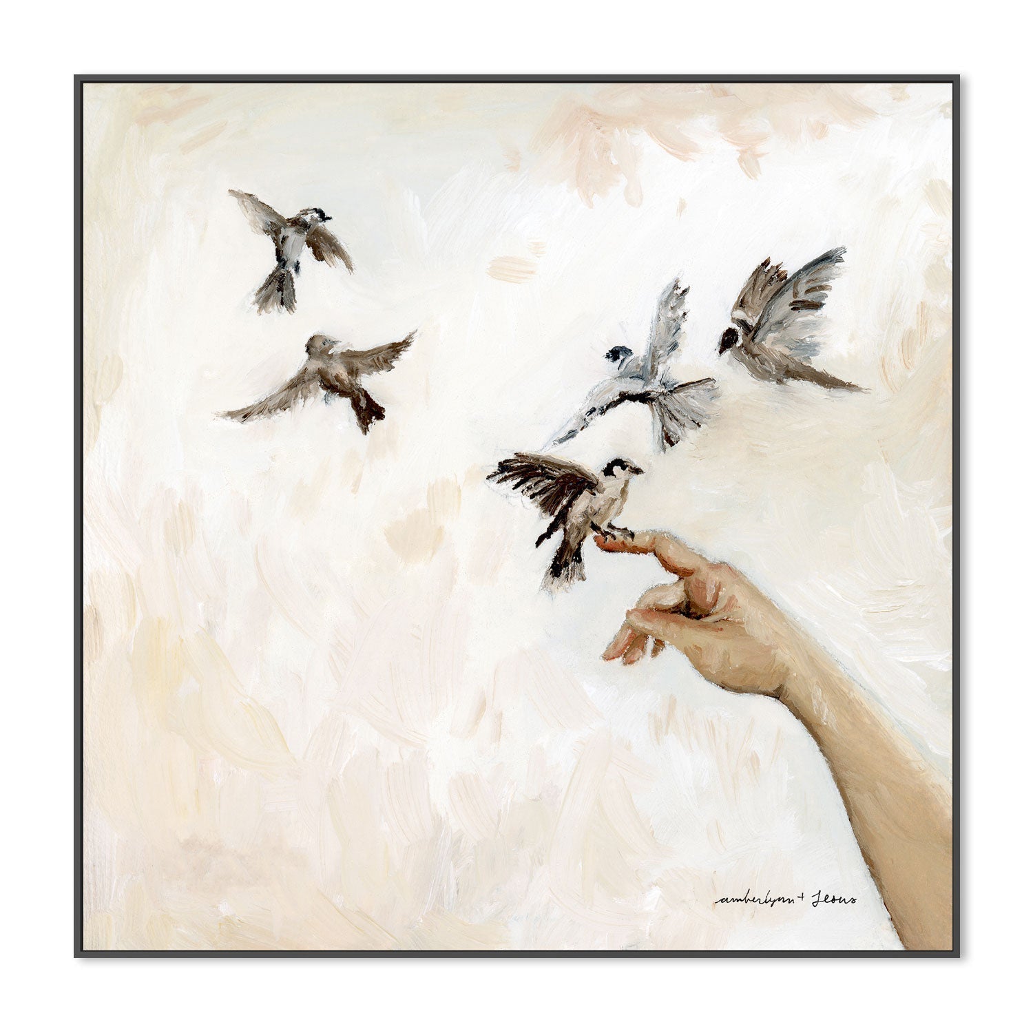 wall-art-print-canvas-poster-framed-On The Sparrow , By Amberlynn Lillie-3