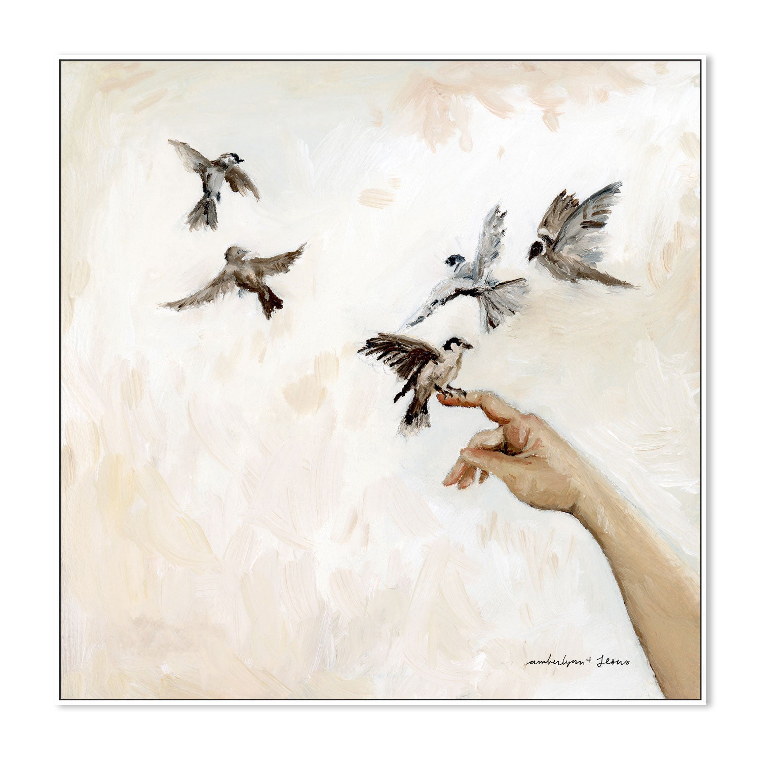 wall-art-print-canvas-poster-framed-On The Sparrow , By Amberlynn Lillie-5