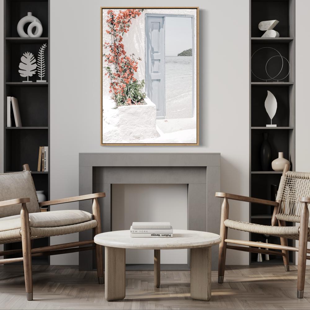 wall-art-print-canvas-poster-framed-Open Door To Greece, Soft Tone-by-Gioia Wall Art-Gioia Wall Art