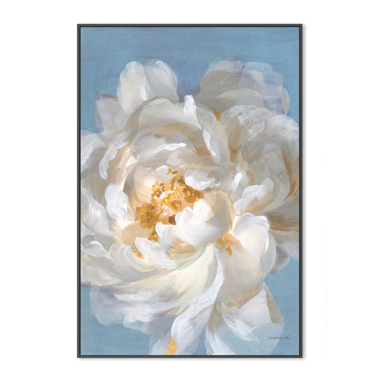 wall-art-print-canvas-poster-framed-Open Petals, Style A-by-Danhui Nai-Gioia Wall Art
