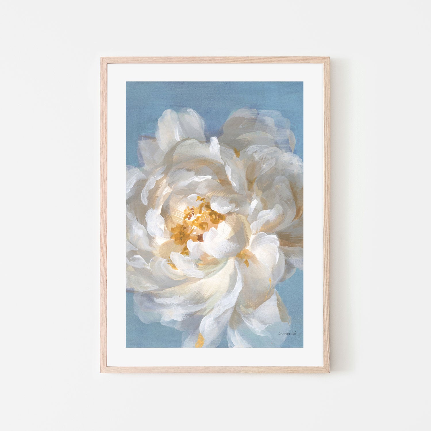 wall-art-print-canvas-poster-framed-Open Petals, Style A-by-Danhui Nai-Gioia Wall Art