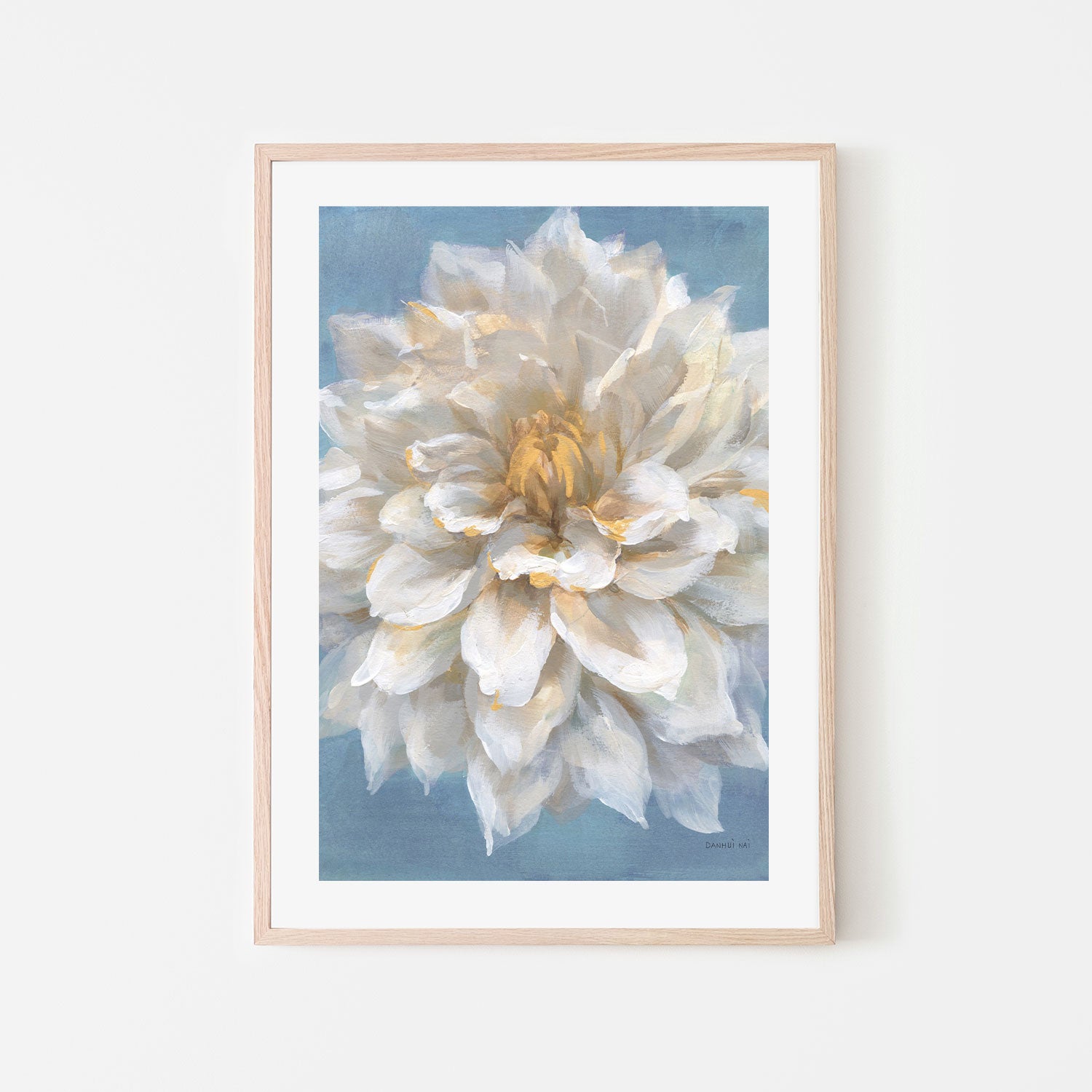 wall-art-print-canvas-poster-framed-Open Petals, Style B-by-Danhui Nai-Gioia Wall Art