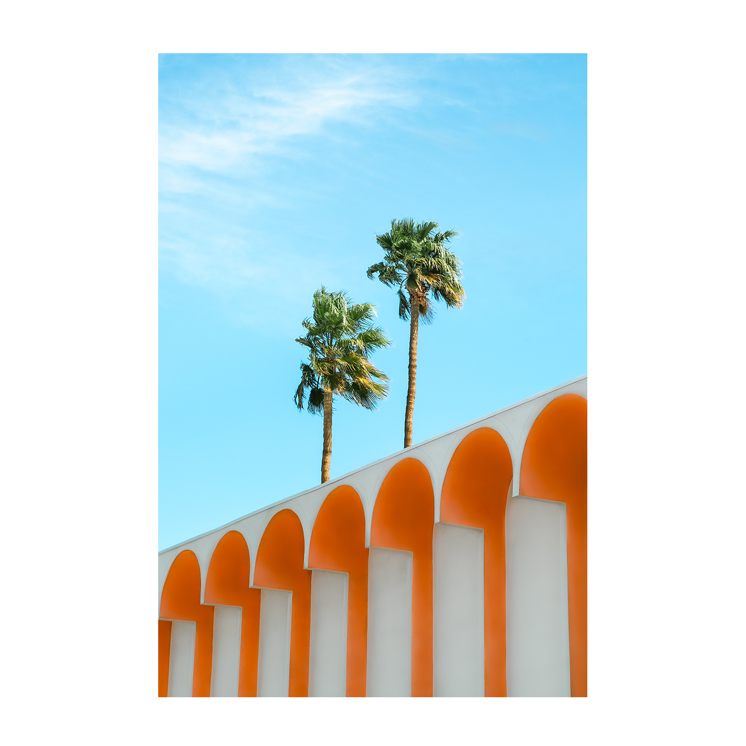 wall-art-print-canvas-poster-framed-Orange Arches , By Tricia Brennan-2