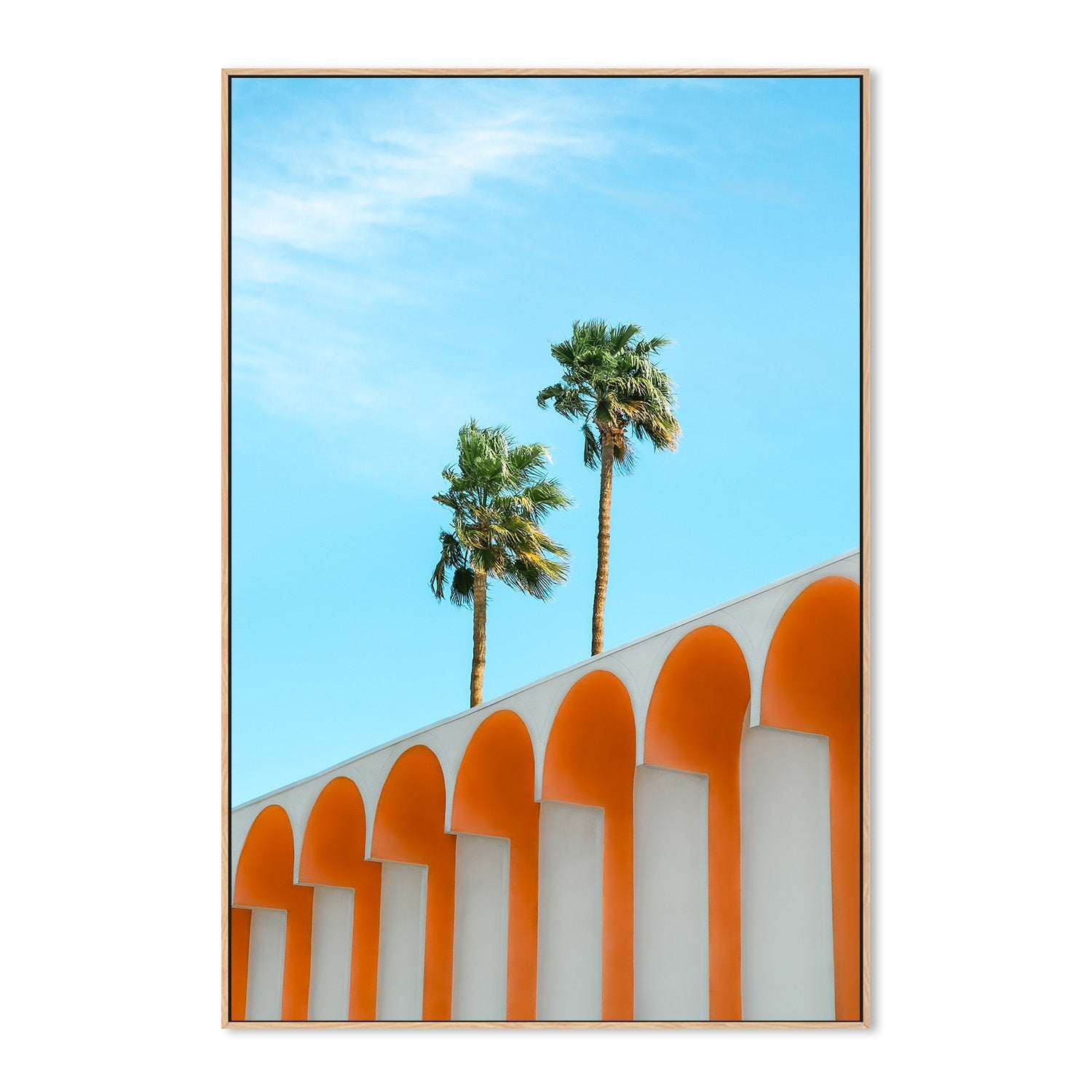 wall-art-print-canvas-poster-framed-Orange Arches , By Tricia Brennan-5