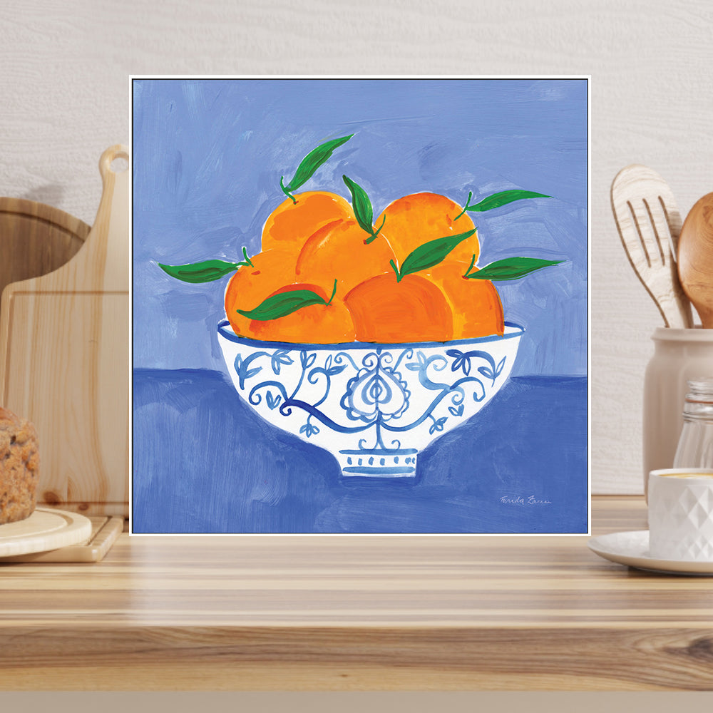 wall-art-print-canvas-poster-framed-Orange Still Life , By Farida Zaman-2
