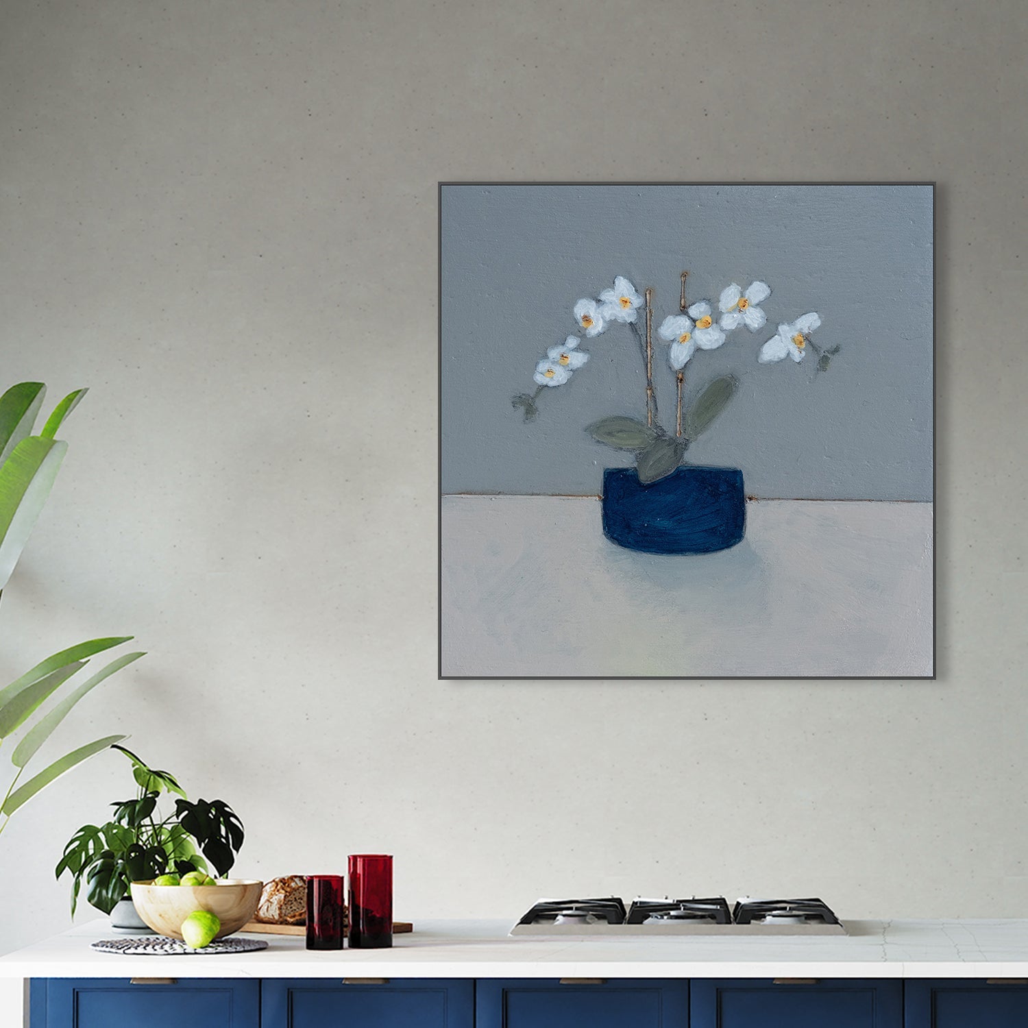 wall-art-print-canvas-poster-framed-Orchid , By Louise O'Hara-2