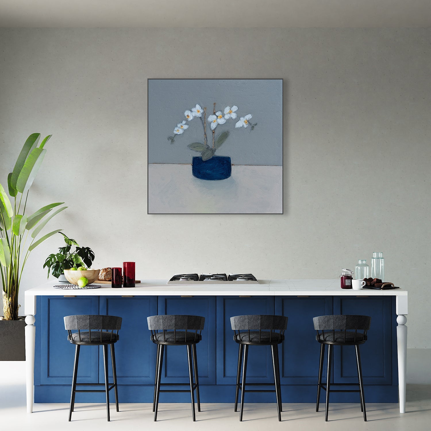 wall-art-print-canvas-poster-framed-Orchid , By Louise O'Hara-7