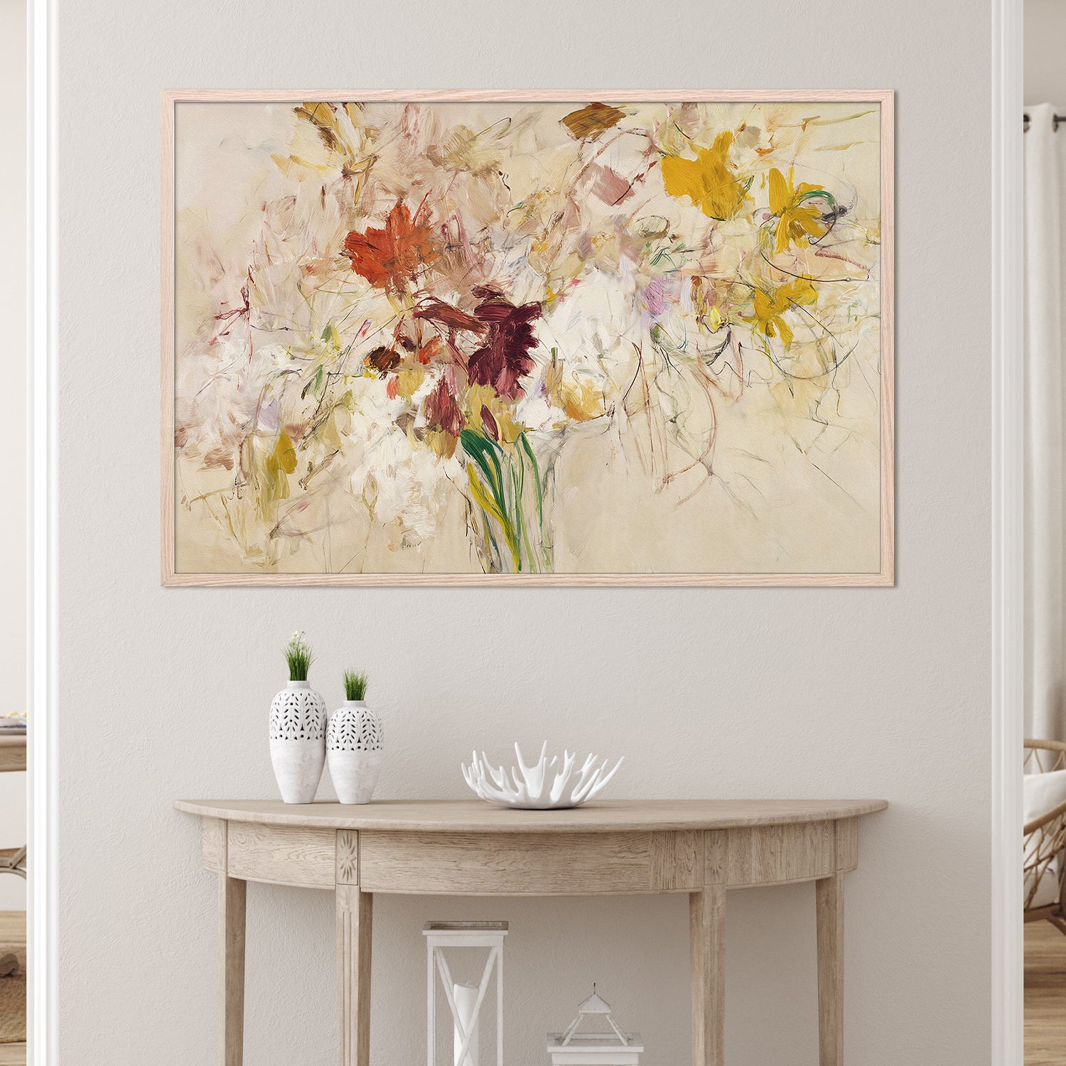 wall-art-print-canvas-poster-framed-Organic Abstract No. 1-7