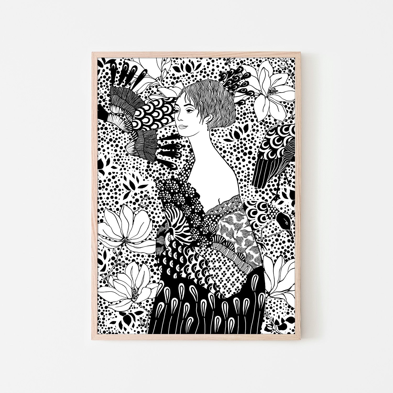 wall-art-print-canvas-poster-framed-Ornate Serenity-6