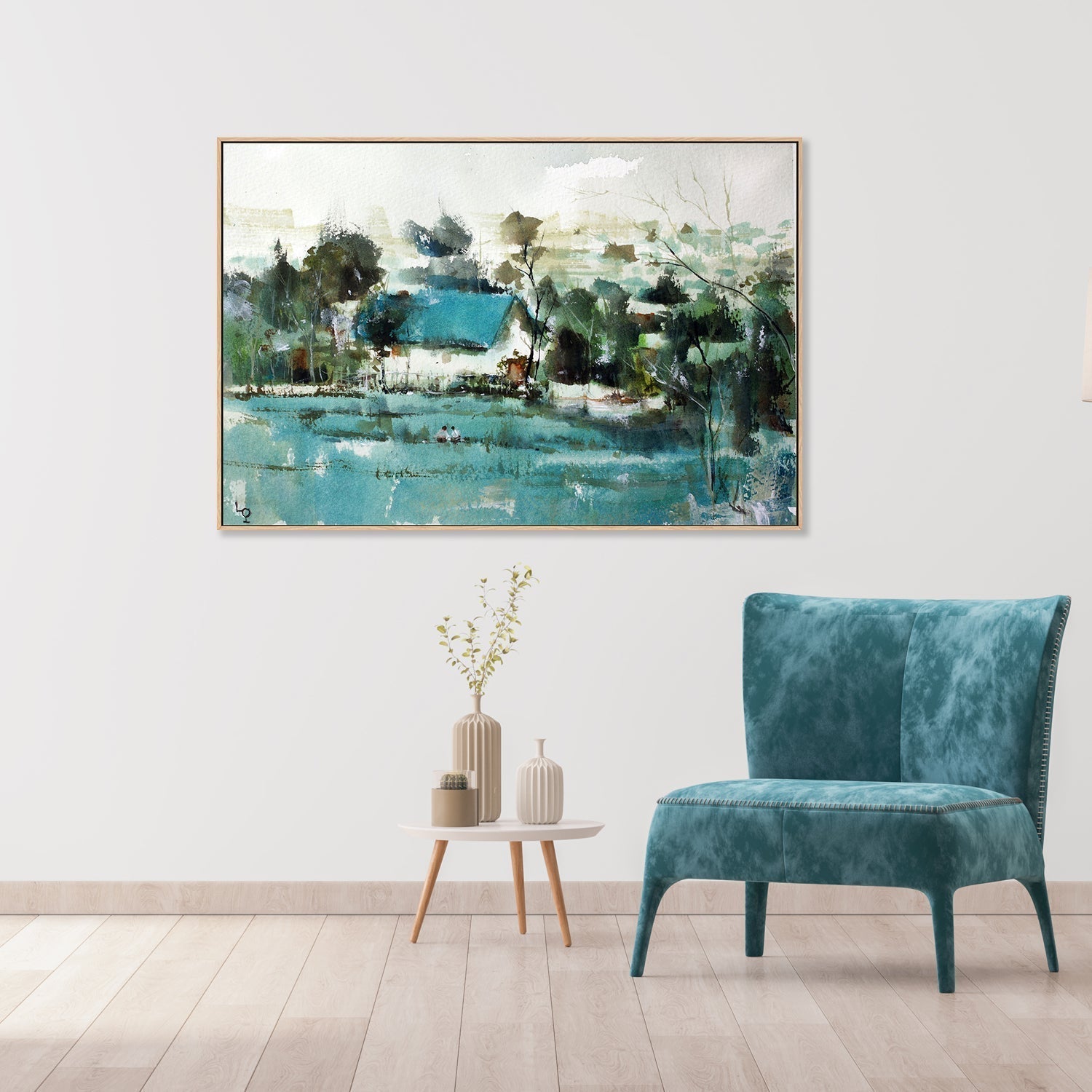 wall-art-print-canvas-poster-framed-Oshika Japan-by-Lilou Online Fine Arts-Gioia Wall Art