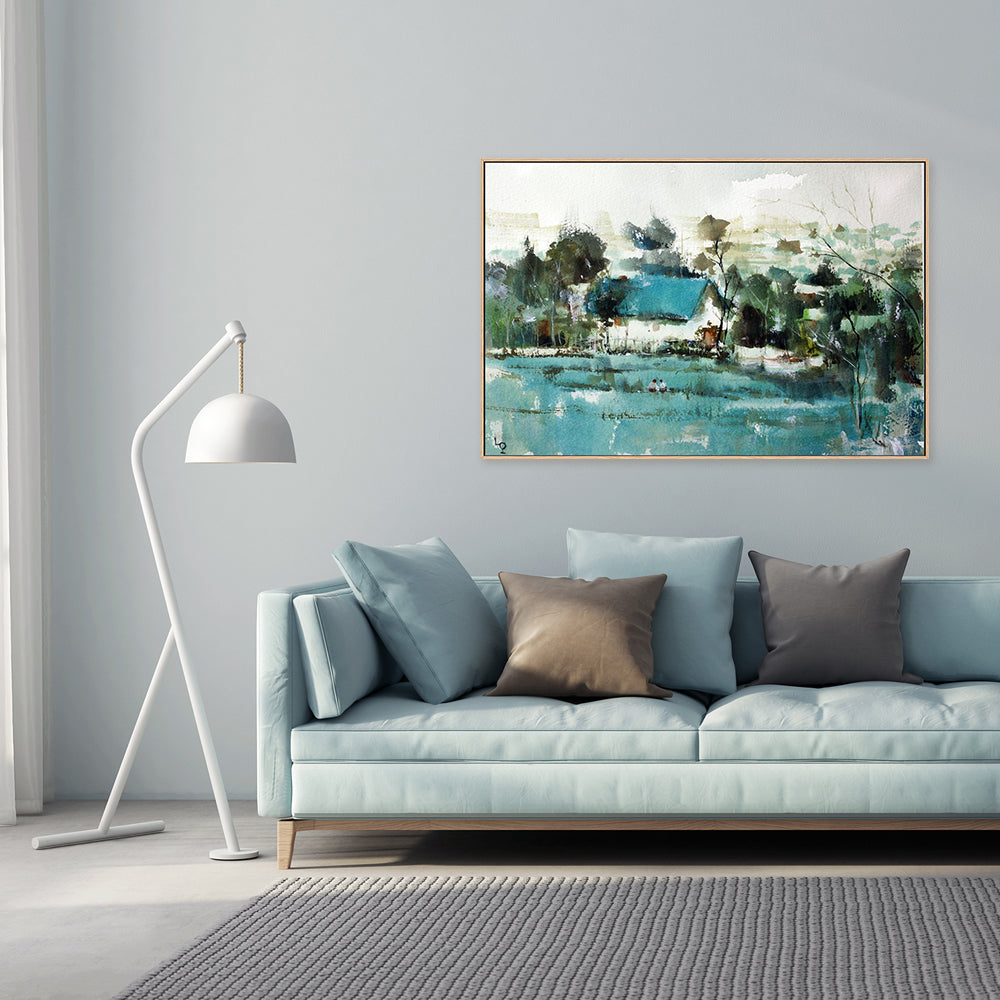 wall-art-print-canvas-poster-framed-Oshika Japan-by-Lilou Online Fine Arts-Gioia Wall Art