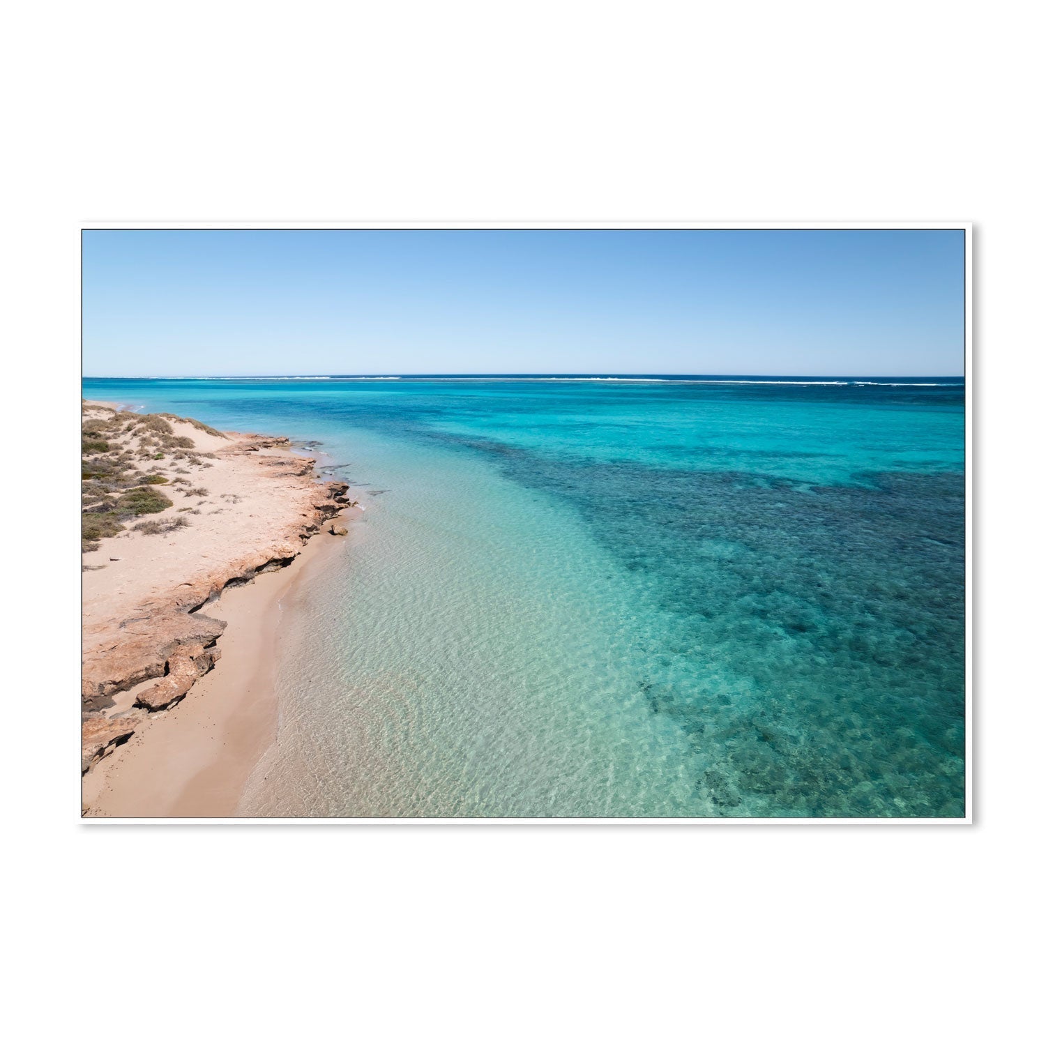 wall-art-print-canvas-poster-framed-Osprey Bay, Exmouth , By Maddison Harris-5