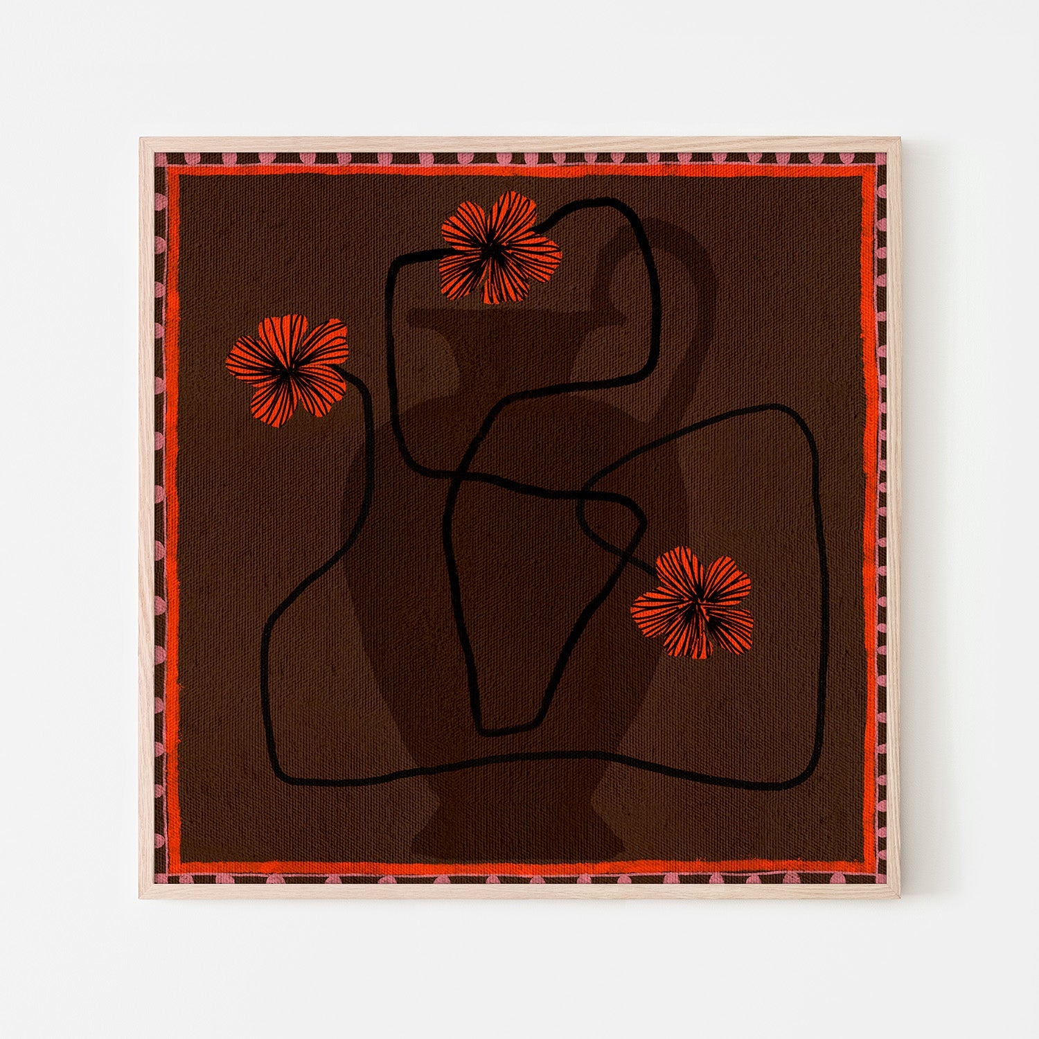 wall-art-print-canvas-poster-framed-Out of Vase Blooms 3-6