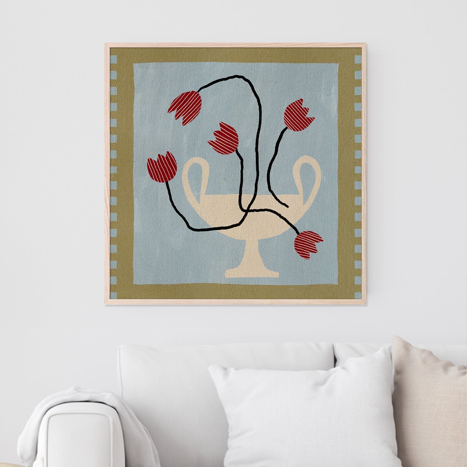 wall-art-print-canvas-poster-framed-Out of Vase Blooms 6-7