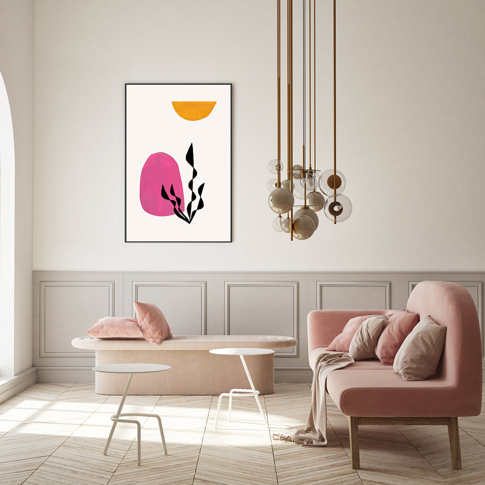 wall-art-print-canvas-poster-framed-Outerspace Plant , By Ejaaz Haniff-GIOIA-WALL-ART