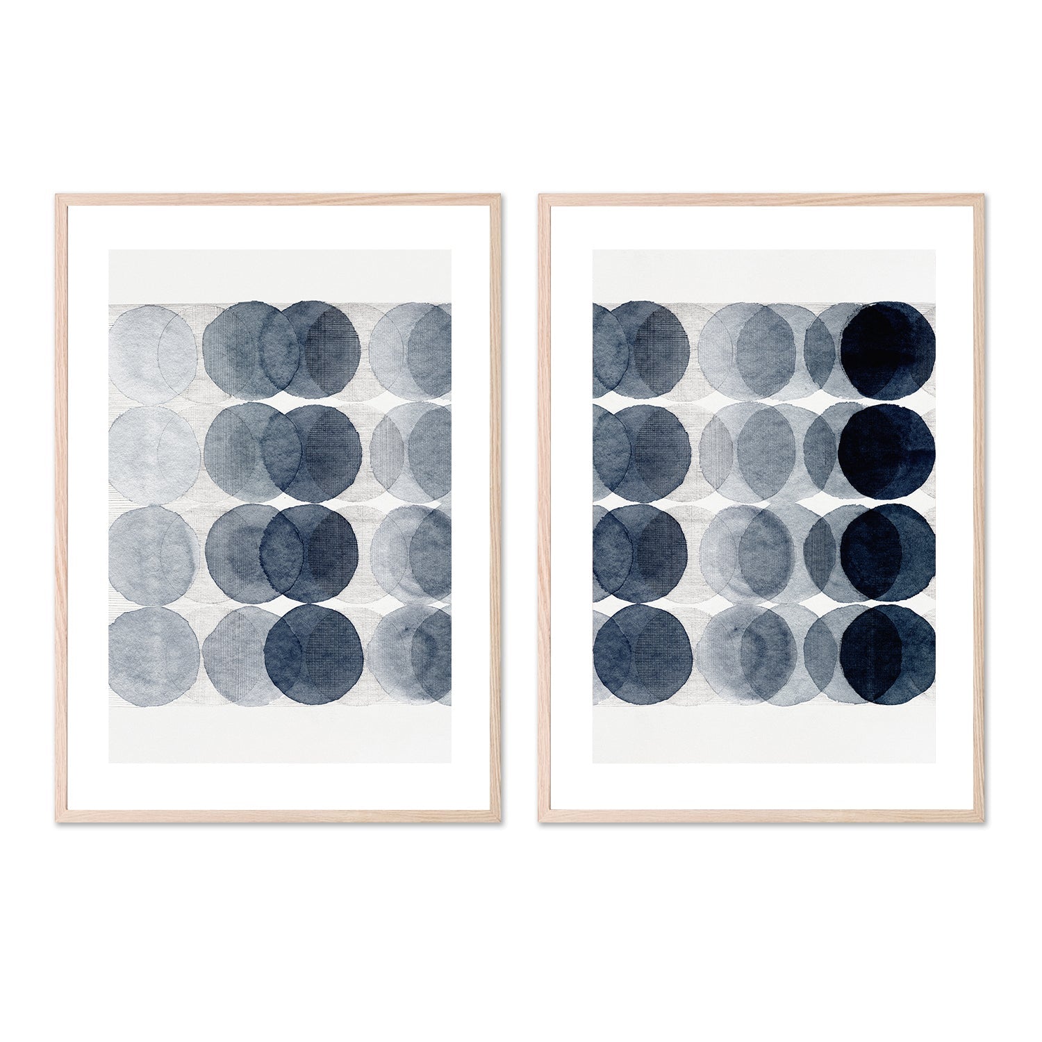wall-art-print-canvas-poster-framed-Overlapping, Style A & B, Set Of 2 , By Danushka Abeygoda-6