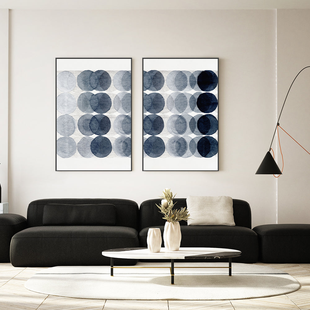 wall-art-print-canvas-poster-framed-Overlapping, Style A & B, Set Of 2 , By Danushka Abeygoda-7
