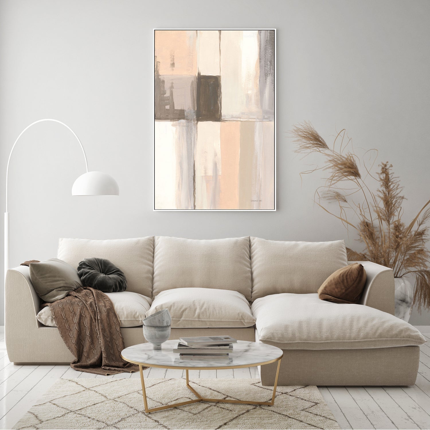 wall-art-print-canvas-poster-framed-Overlay, Style A-by-Danhui Nai-Gioia Wall Art