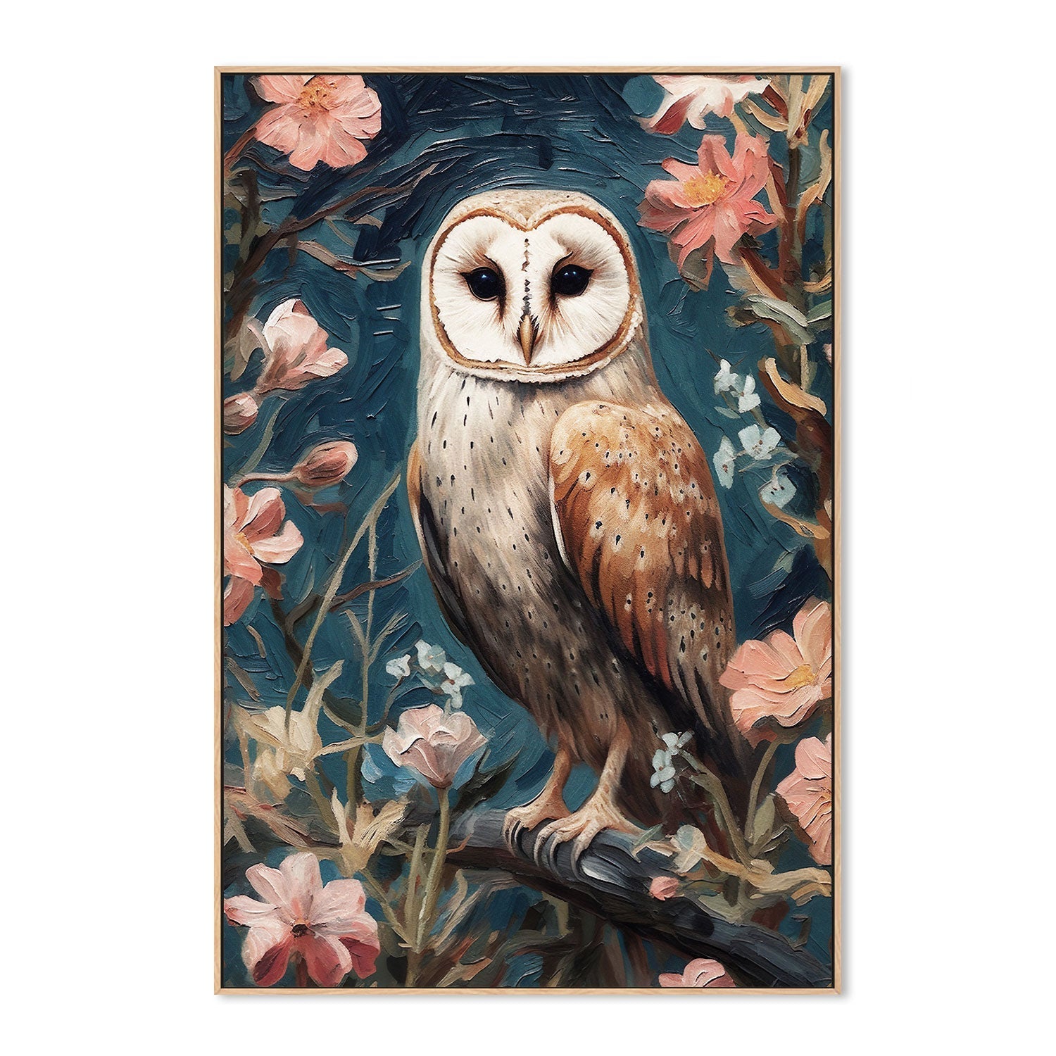 wall-art-print-canvas-poster-framed-Owl , By Lady Hana-4