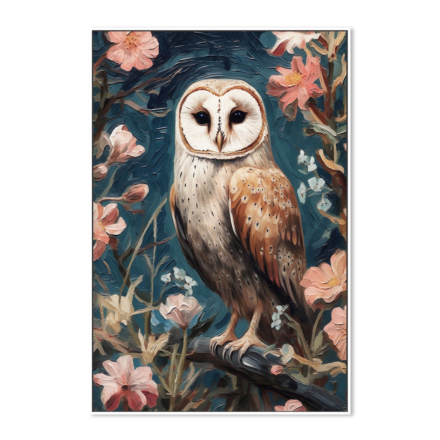 wall-art-print-canvas-poster-framed-Owl , By Lady Hana-5