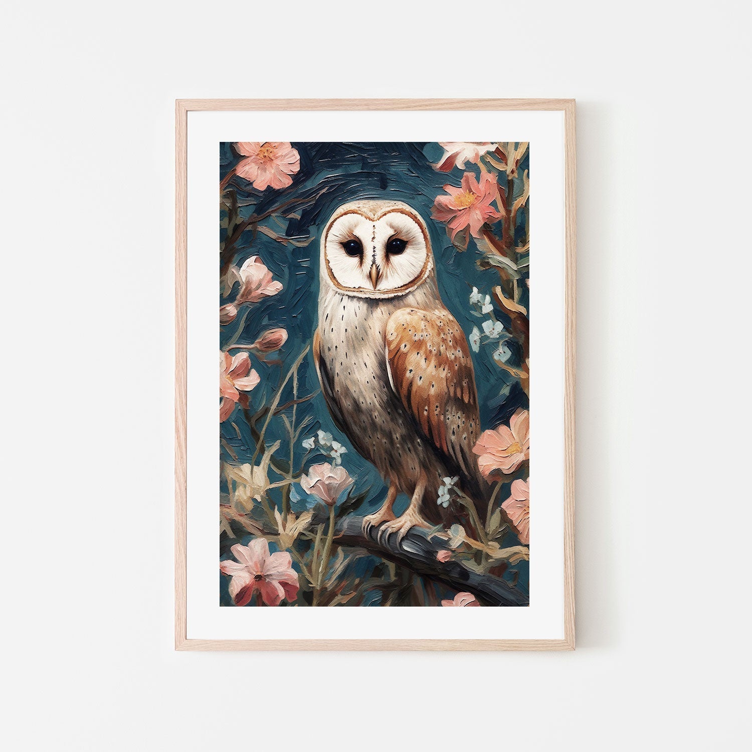 wall-art-print-canvas-poster-framed-Owl , By Lady Hana-6