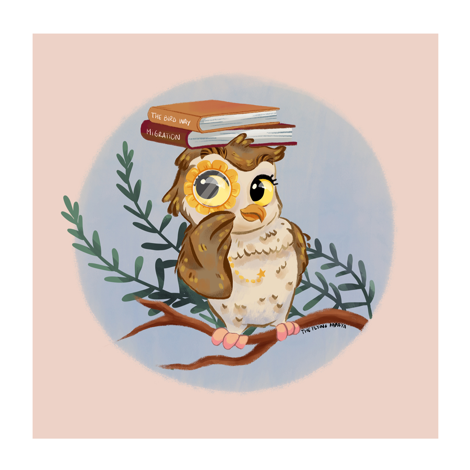 wall-art-print-canvas-poster-framed-Owl , By The Flying Papaya-1