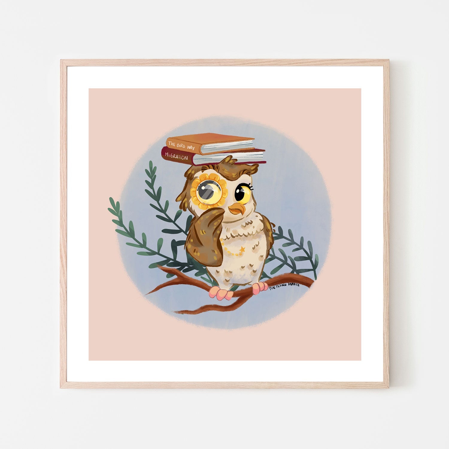 wall-art-print-canvas-poster-framed-Owl , By The Flying Papaya-6