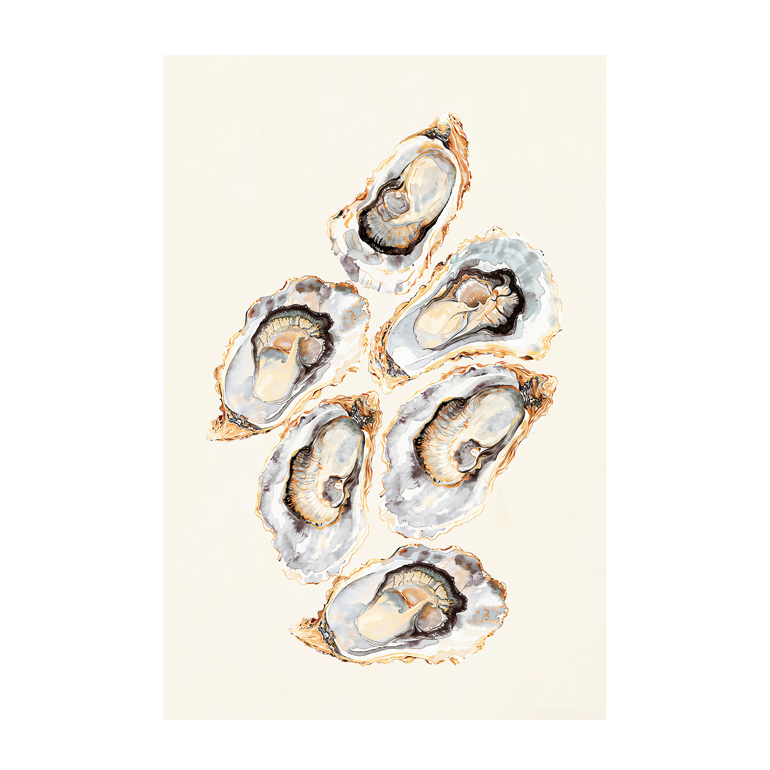 wall-art-print-canvas-poster-framed-Oyster , By Lady Hana-1