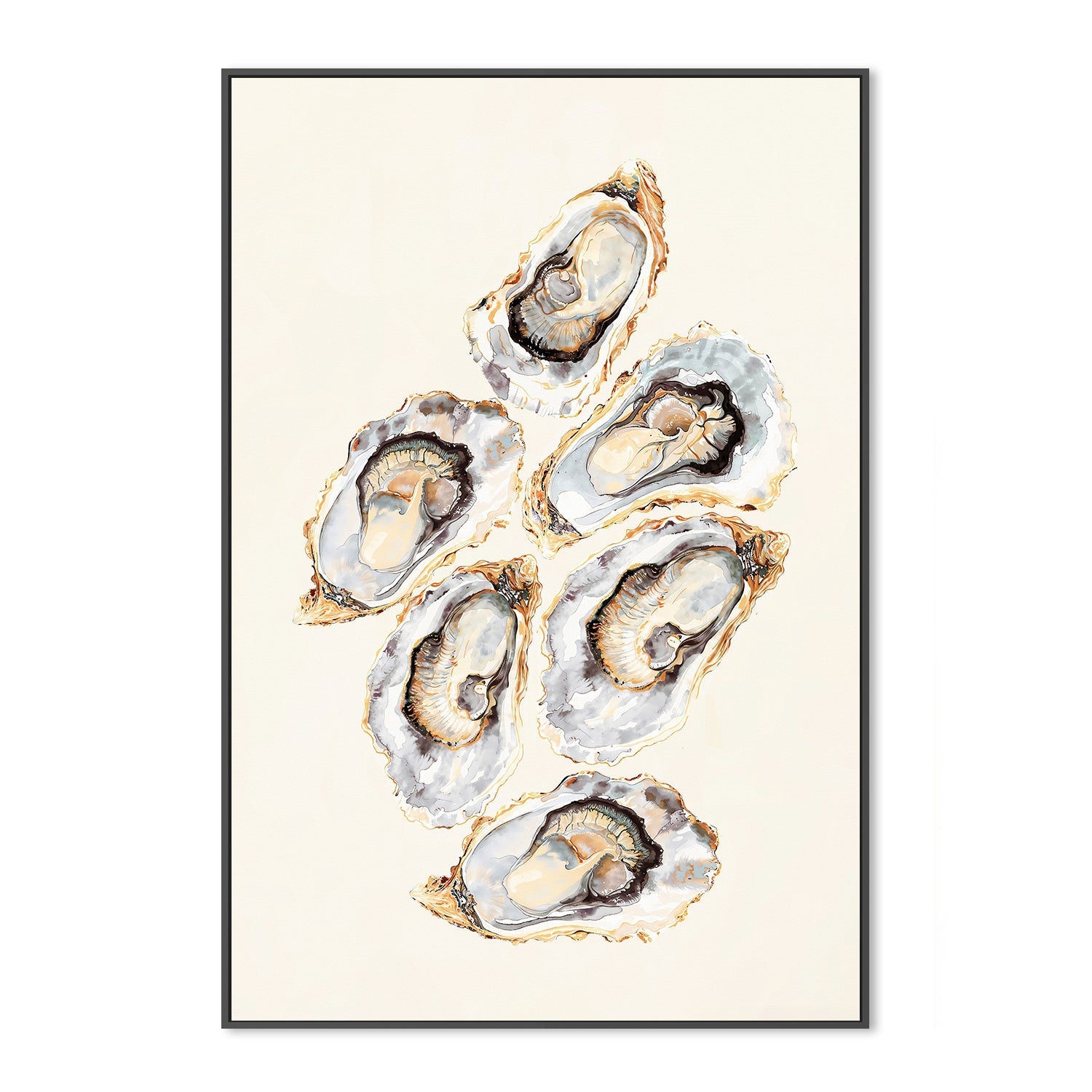 wall-art-print-canvas-poster-framed-Oyster , By Lady Hana-3
