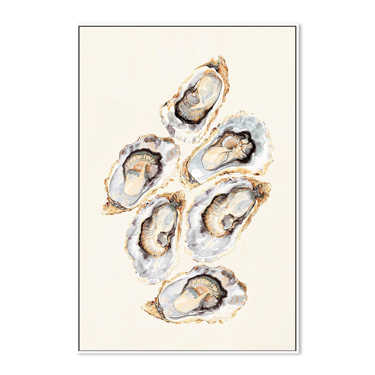 wall-art-print-canvas-poster-framed-Oyster , By Lady Hana-5