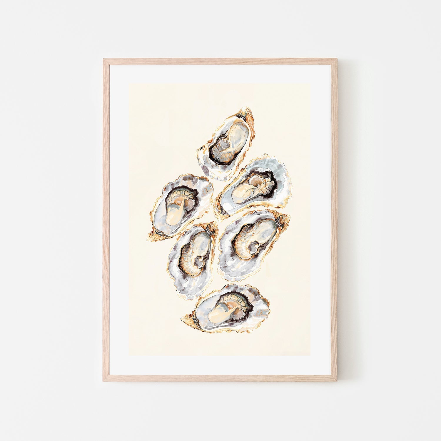 wall-art-print-canvas-poster-framed-Oyster , By Lady Hana-6