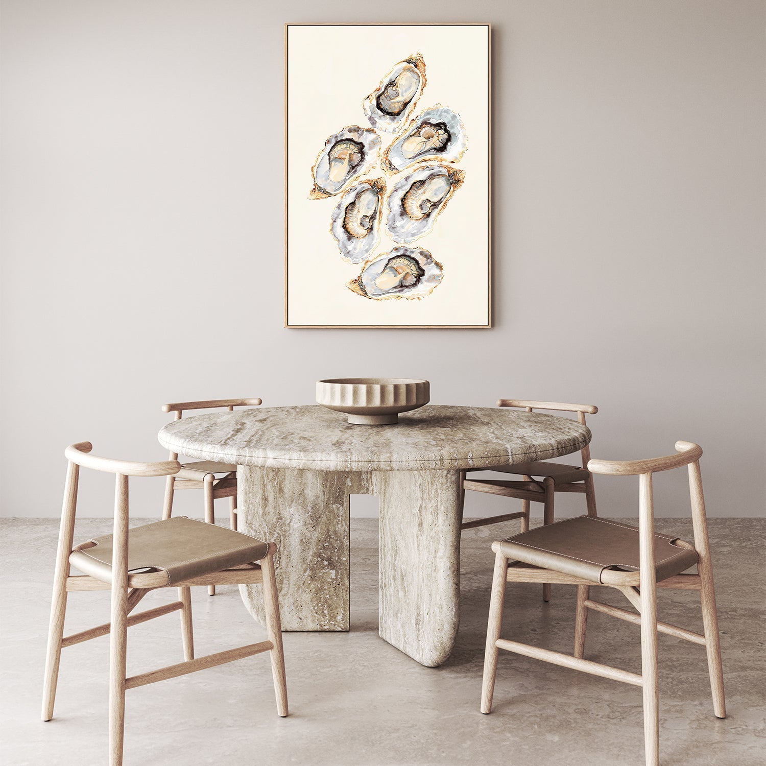 wall-art-print-canvas-poster-framed-Oyster , By Lady Hana-7