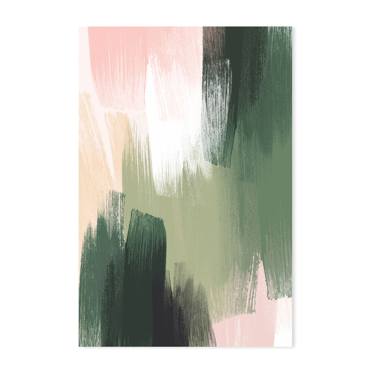 wall-art-print-canvas-poster-framed-Paint Strokes-by-Dear Musketeer Studio-Gioia Wall Art
