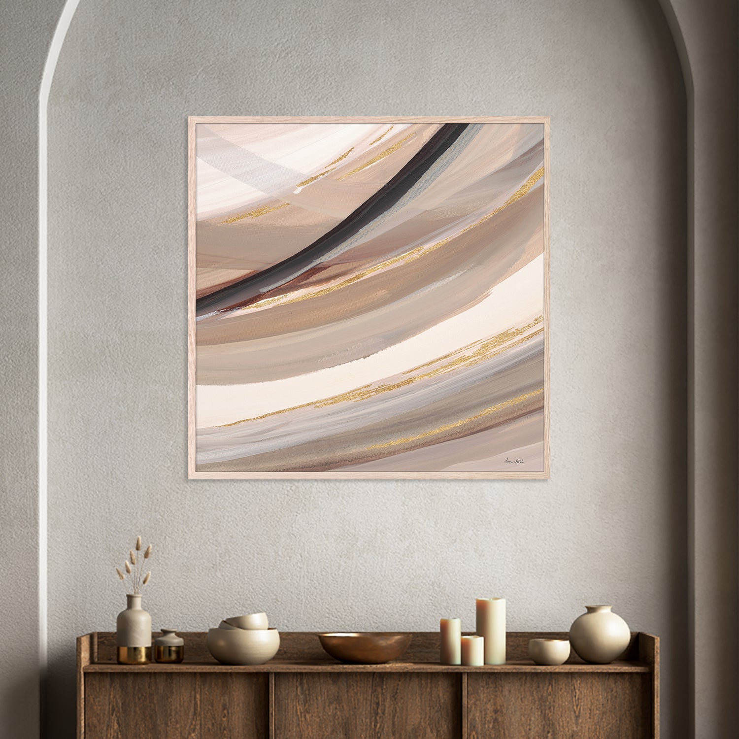 wall-art-print-canvas-poster-framed-Painted Curve, Style B-7