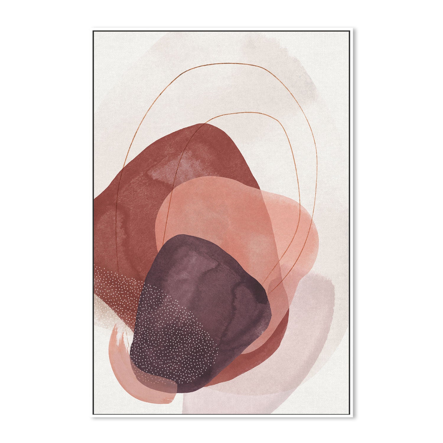 wall-art-print-canvas-poster-framed-Painted Shapes-by-Dear Musketeer Studio-Gioia Wall Art